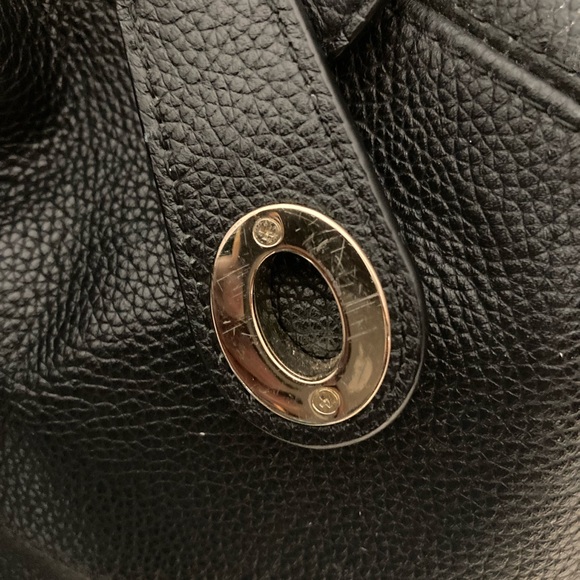 Coach Edie Black Shoulder Bag - Picture 11 of 12